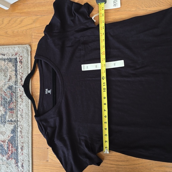 A.N.A BRAND WOMEN'S PLUS SIZE PETITE BLACK SHORT SLEEVE TEE-SHIRT SIZE PXXL - Picture 8 of 11